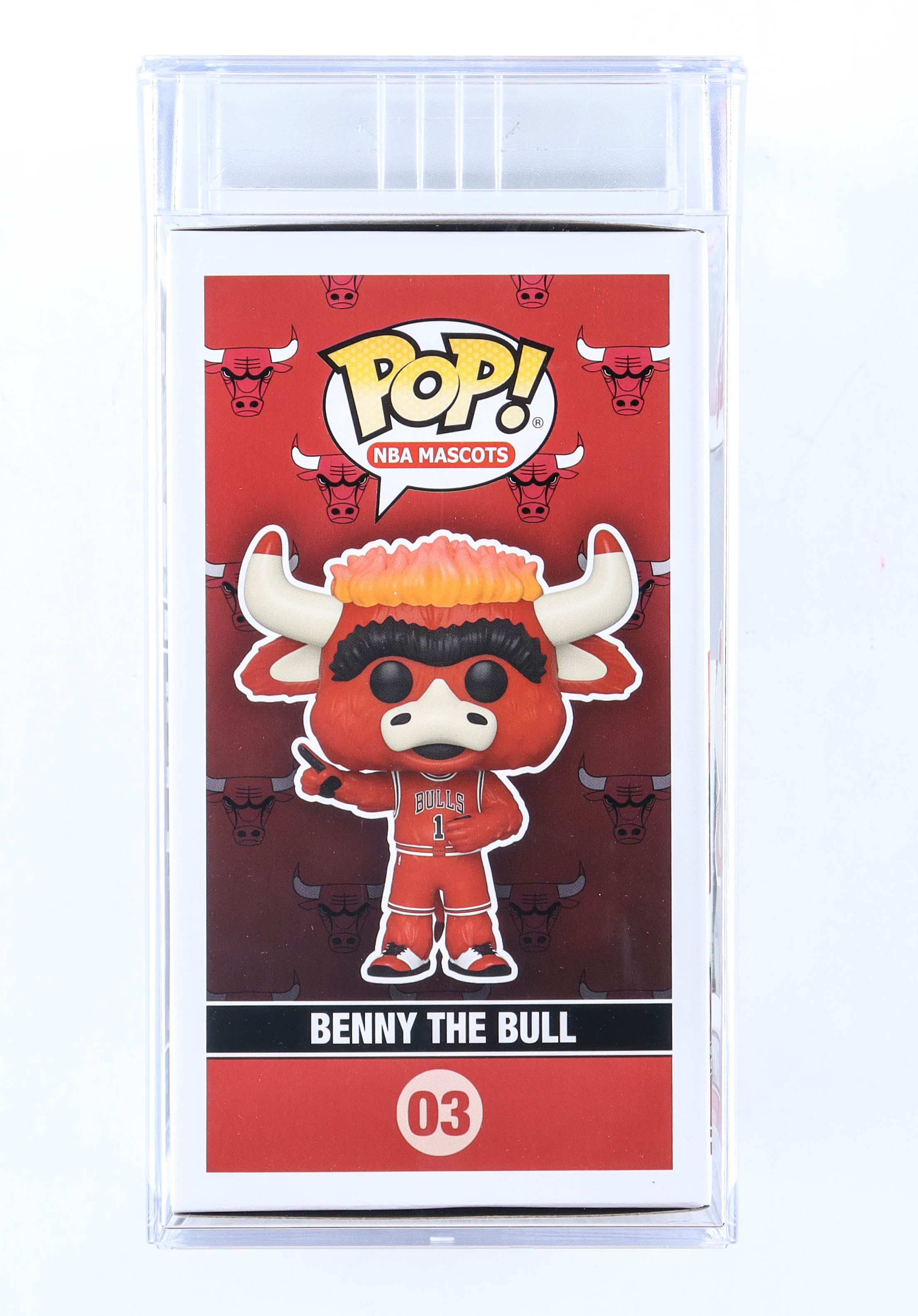 Scottie Pippen Signed Cut with Bulls #03 Benny The Bull Funko Pop! Vinyl Figure (PSA | Autograph Graded 10) at PristineAuction.com Scottie Pippen Signed Cut with Bulls #03 Benny The Bull Funko Pop! Vinyl Figure (PSA | Autograph Graded 10) at PristineAuction.com