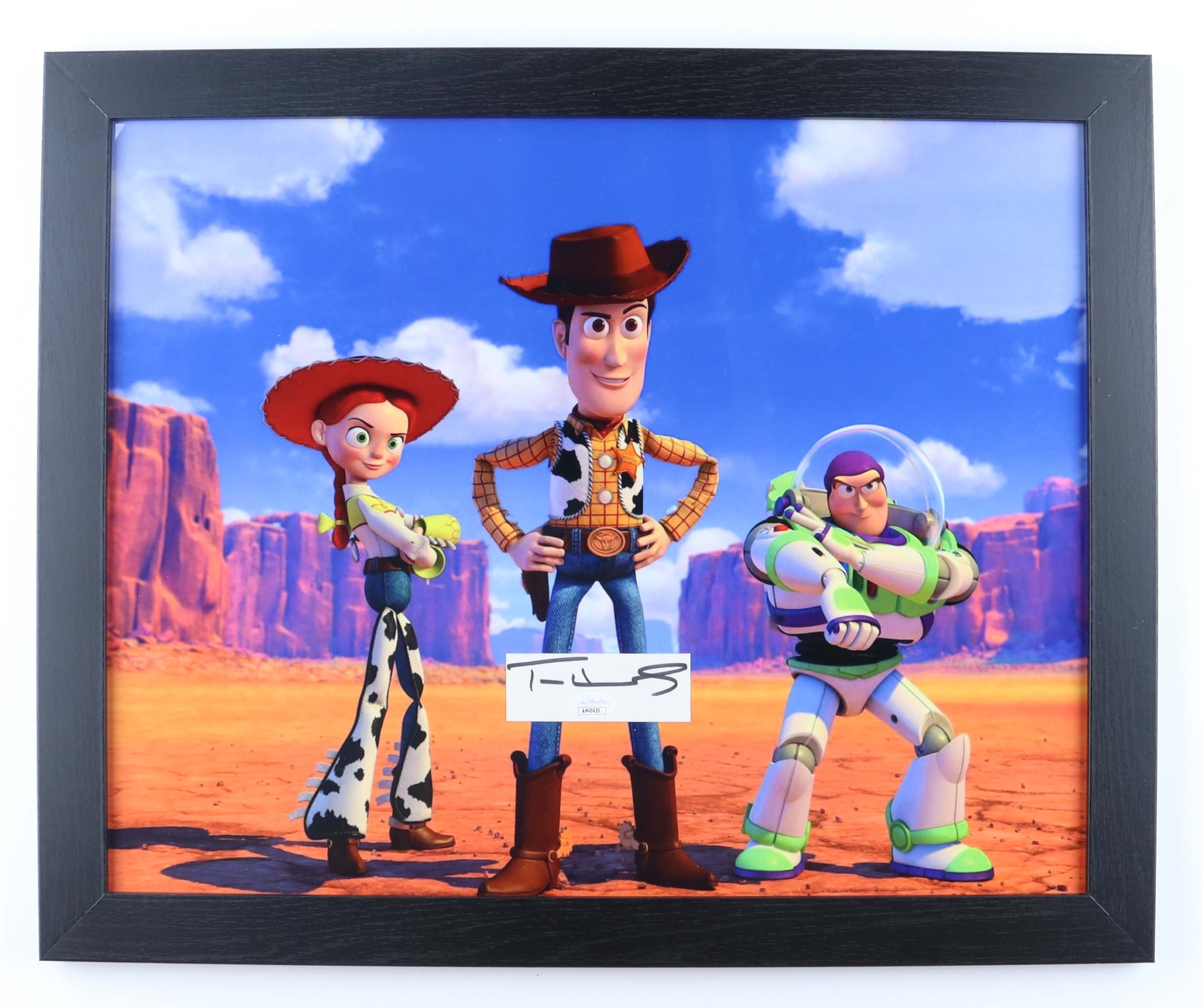 Tom Hanks Signed "Toy Story" Custom Framed Cut Display (JSA) at PristineAuction.com Tom Hanks Signed "Toy Story" Custom Framed Cut Display (JSA) at PristineAuction.com