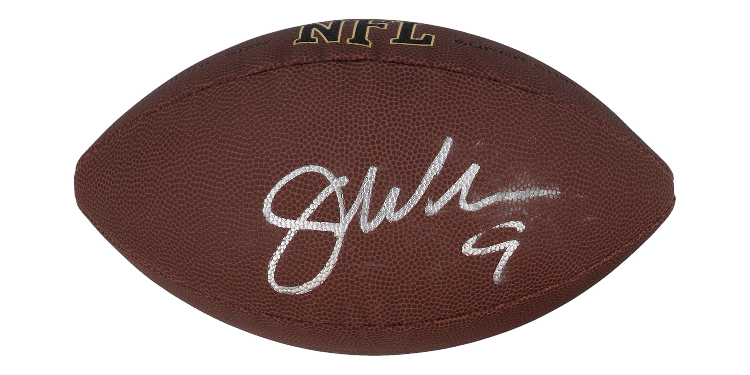 Jim McMahon Signed NFL Football (Beckett) at PristineAuction.com Jim McMahon Signed NFL Football (Beckett) at PristineAuction.com