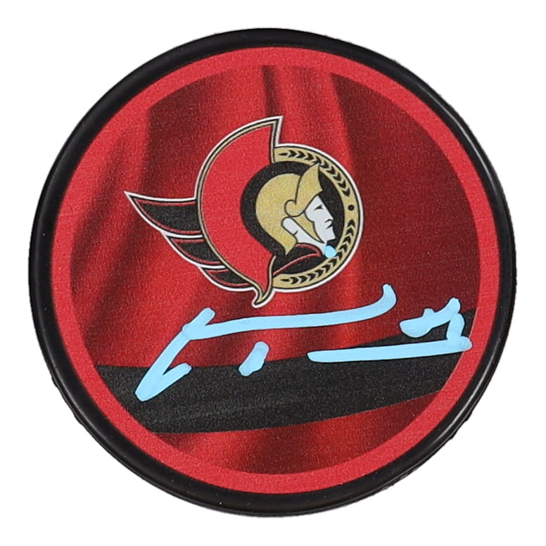 Marian Hossa Signed Senators Logo Hockey Puck (COJO) at PristineAuction.com Marian Hossa Signed Senators Logo Hockey Puck (COJO) at PristineAuction.com