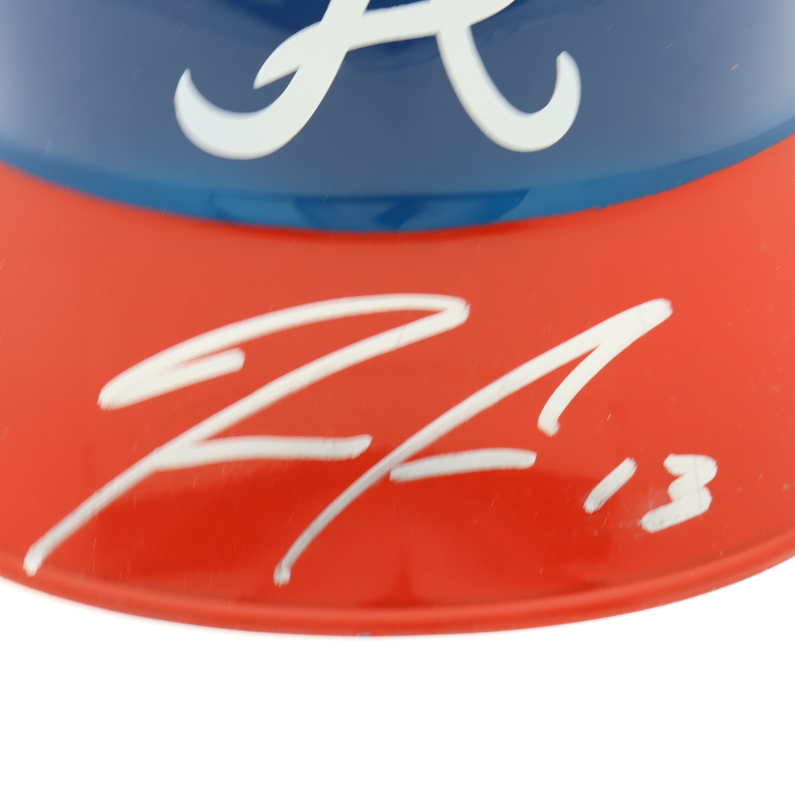 Ronald Acuna Jr. Signed Braves Full-Size Batting Helmet (Beckett) at PristineAuction.com Ronald Acuna Jr. Signed Braves Full-Size Batting Helmet (Beckett) at PristineAuction.com