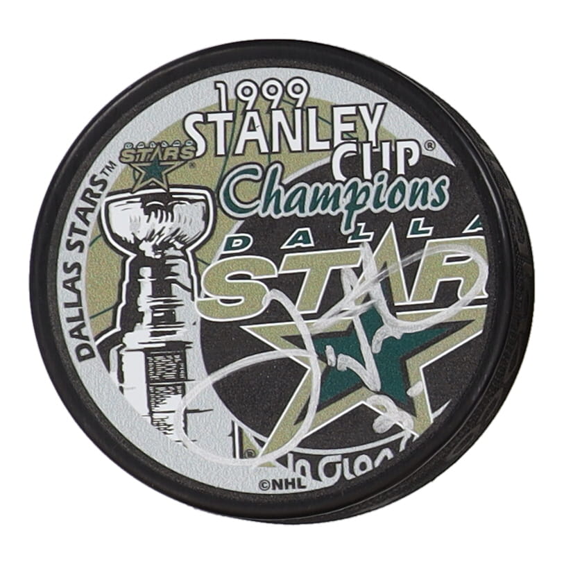 Joe Nieuwendyk Signed Stars Logo Hockey Puck (COJO) at PristineAuction.com Joe Nieuwendyk Signed Stars Logo Hockey Puck (COJO) at PristineAuction.com