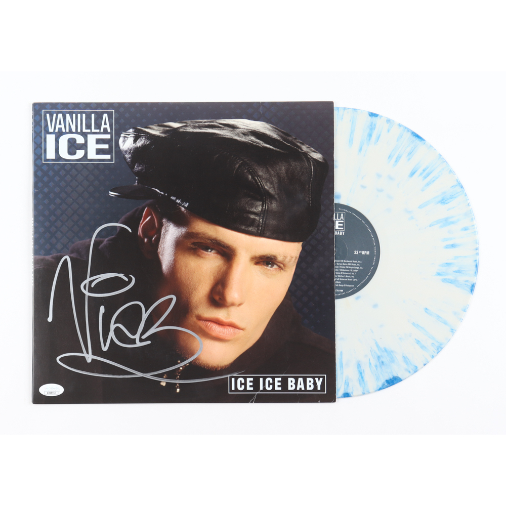 Vanilla Ice Signed "Ice Ice Baby" Vinyl Record Album (JSA) | Pristine ...