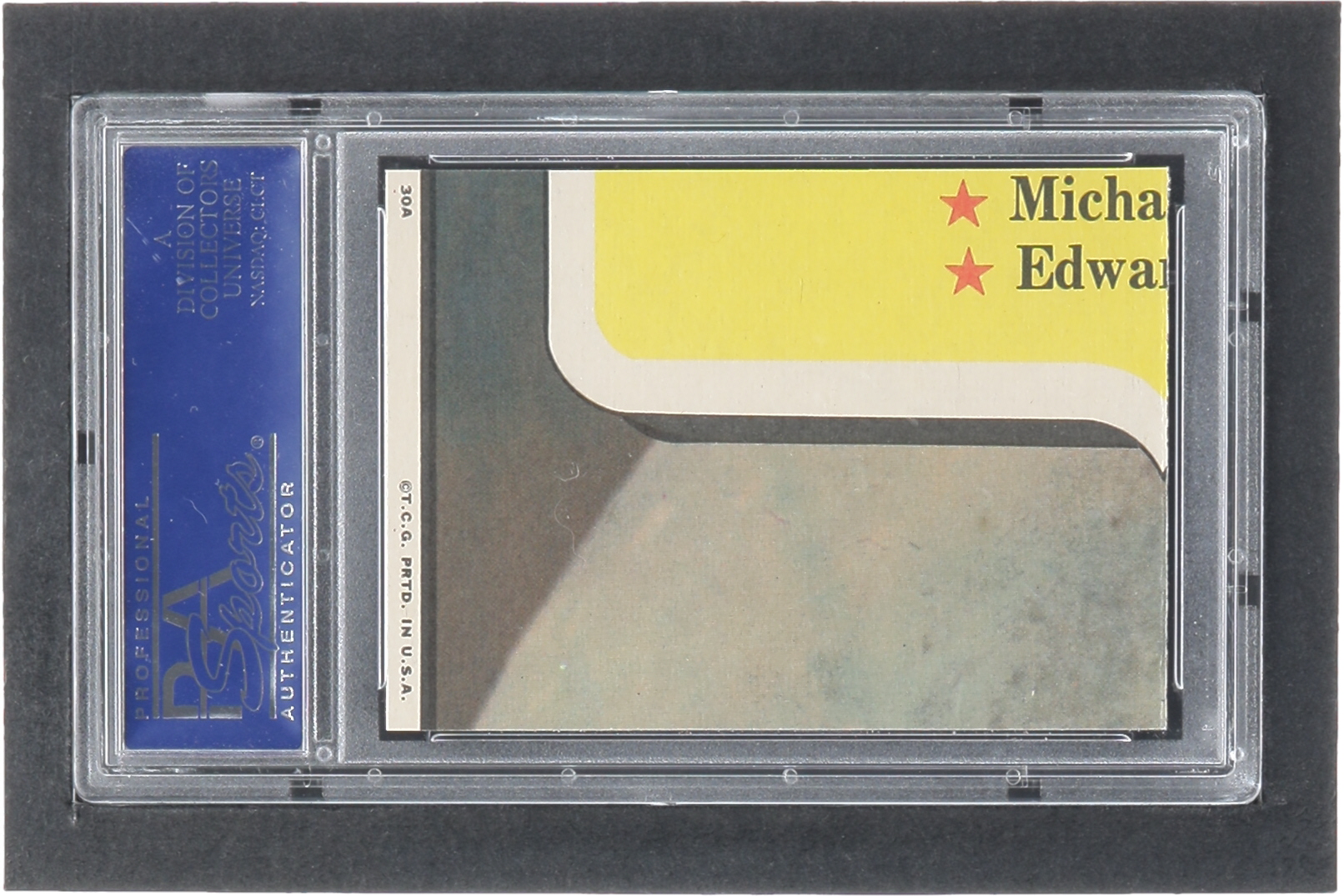 Moon Surface 1969 Topps Man on the Moon #30A (PSA 7) at PristineAuction.com Moon Surface 1969 Topps Man on the Moon #30A (PSA 7) at PristineAuction.com