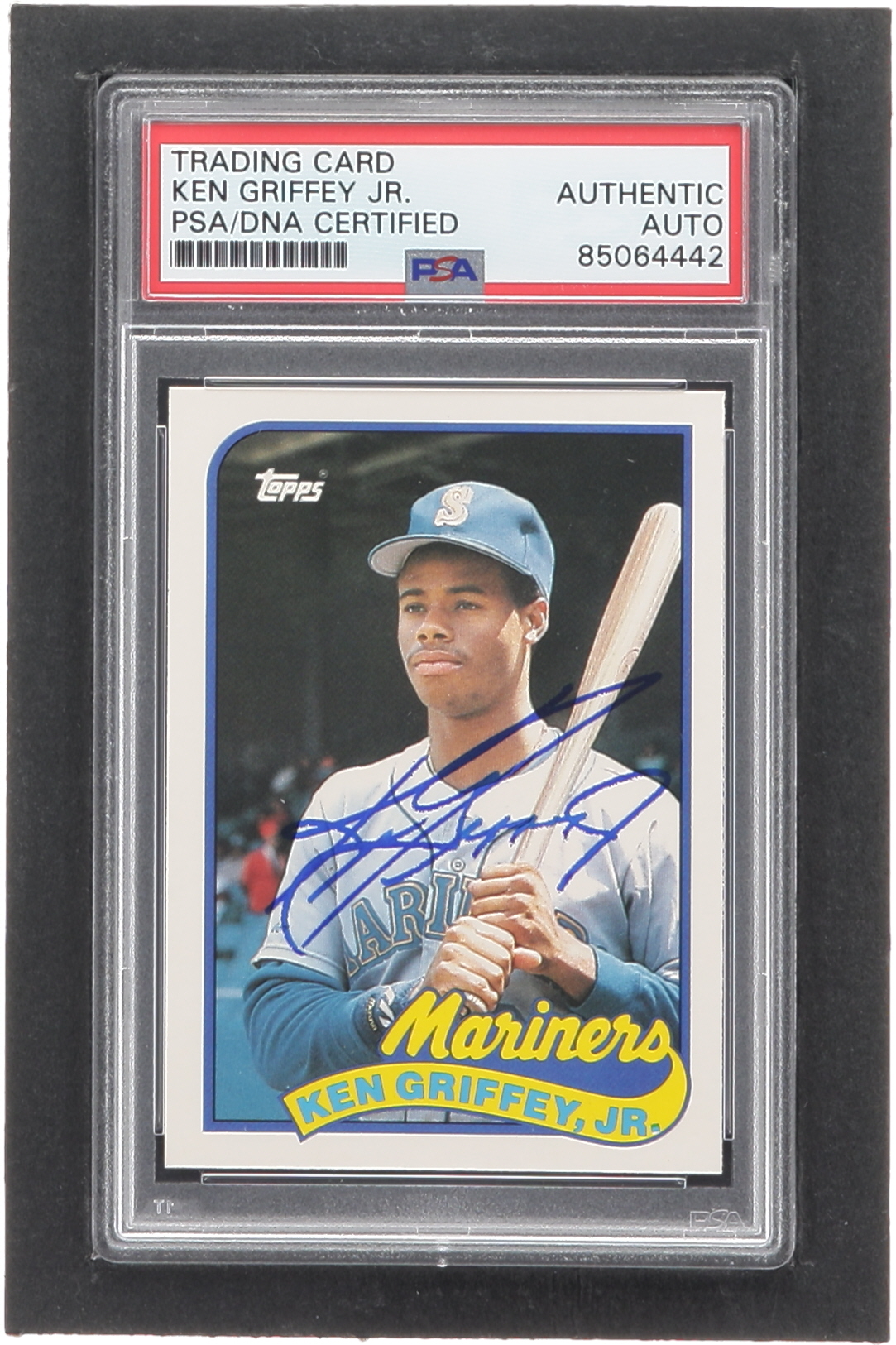 Ken Griffey Jr. Signed 1989 Topps Traded #41T RC (PSA) at PristineAuction.com Ken Griffey Jr. Signed 1989 Topps Traded #41T RC (PSA) at PristineAuction.com