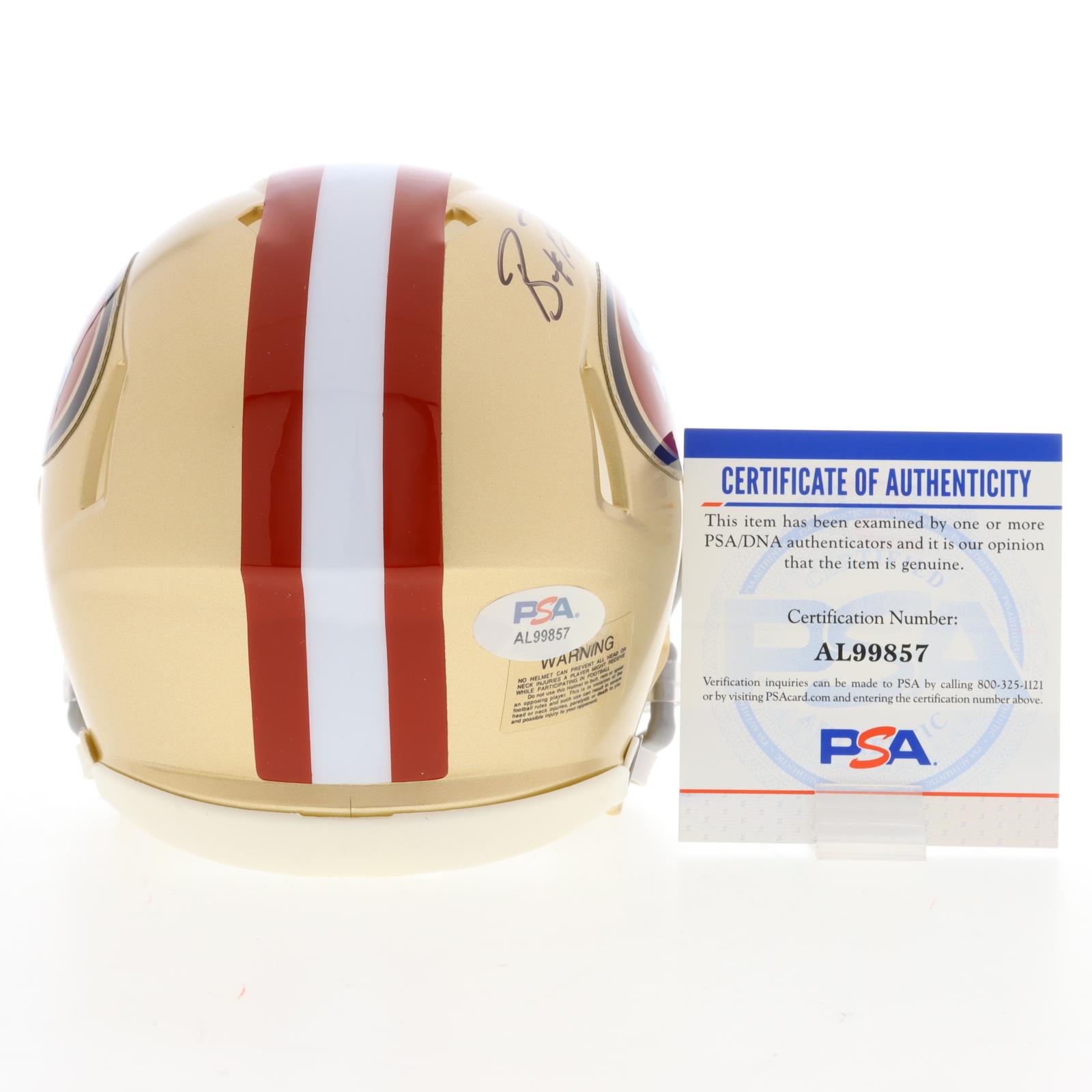 Brock Purdy Signed 49ers Speed Mini Helmet (PSA) at PristineAuction.com Brock Purdy Signed 49ers Speed Mini Helmet (PSA) at PristineAuction.com