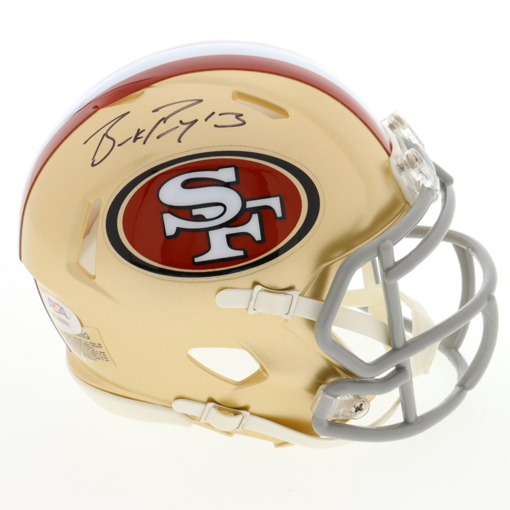 Brock Purdy Signed 49ers Speed Mini Helmet Psa Pristine Auction