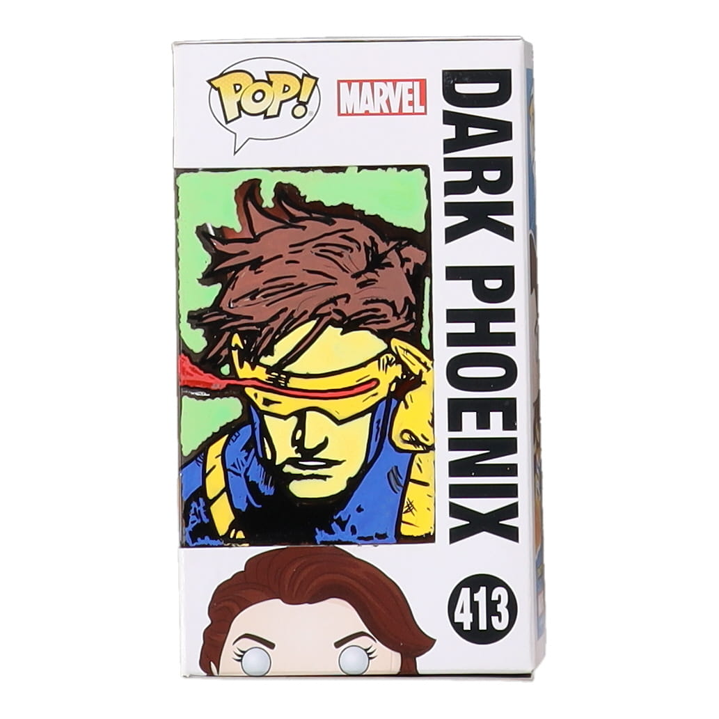 Dark Phoenix "X-Men" #413 Funko Pop! Vinyl Figure with Custom Cyclops Artwork by Anthony "Ram Fam" Ramirez (PA) at PristineAuction.com Dark Phoenix "X-Men" #413 Funko Pop! Vinyl Figure with Custom Cyclops Artwork by Anthony "Ram Fam" Ramirez (PA) at PristineAuction.com