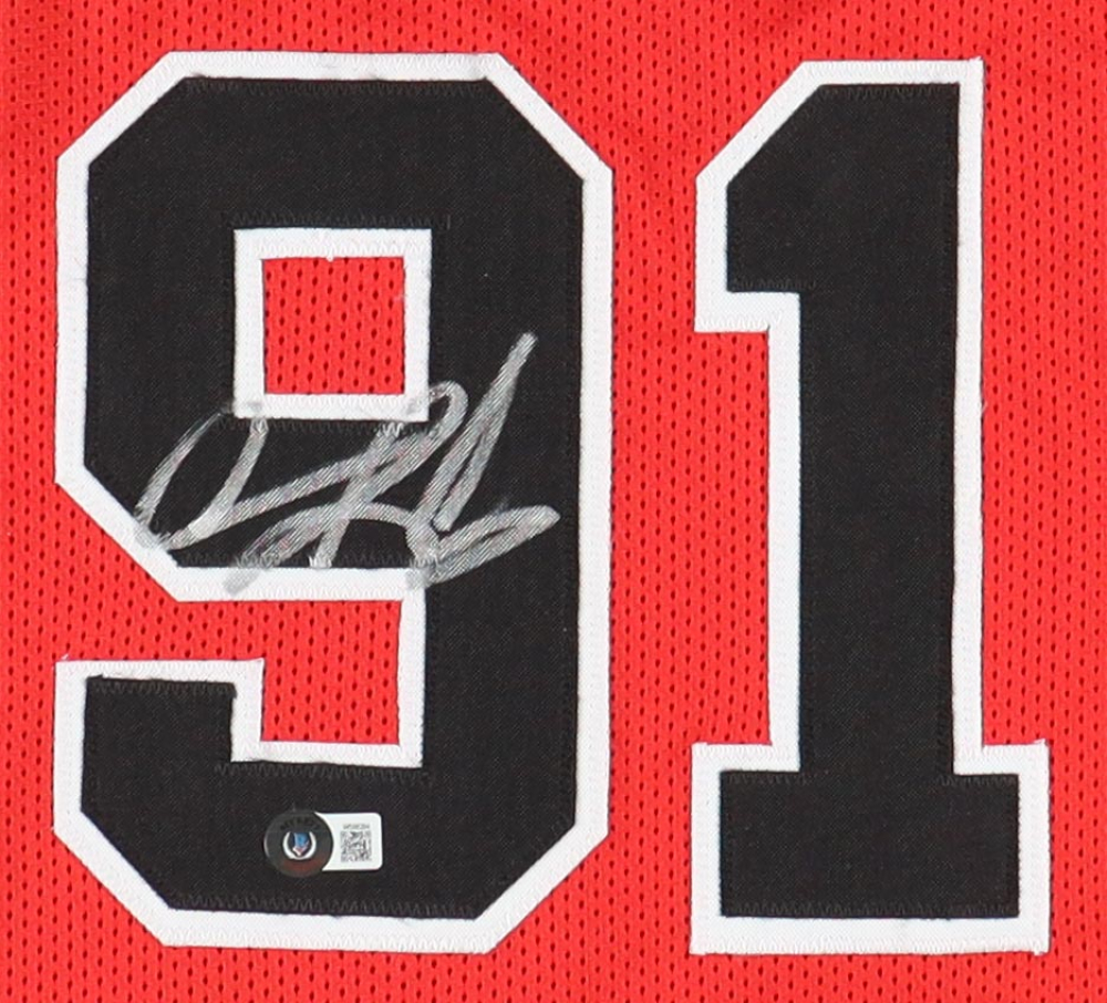 Maillot Basket Detroit Pistons Dennis Rodman – Autographié, Certifié JSA, Taille XL
