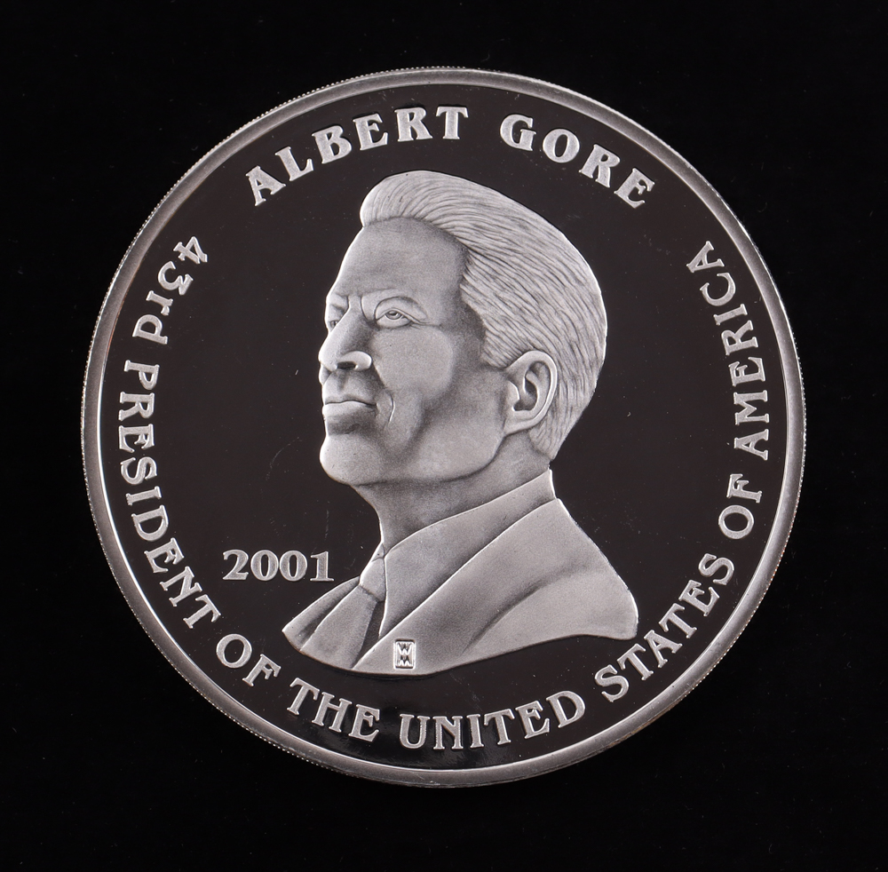 Washington Mint Giant Half-Pound Presidential Election Silver Proof In Original Packaging at PristineAuction.com Washington Mint Giant Half-Pound Presidential Election Silver Proof In Original Packaging at PristineAuction.com