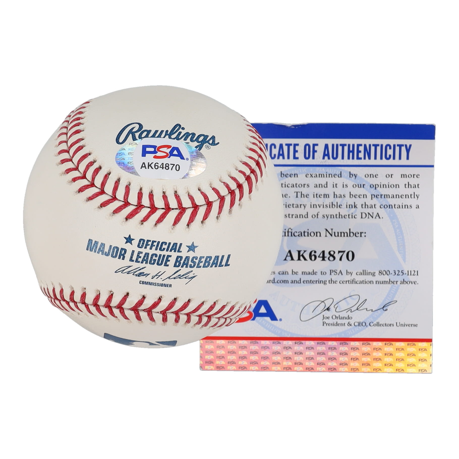 Trevor Hoffman Signed OML Baseball (PSA) at PristineAuction.com Trevor Hoffman Signed OML Baseball (PSA) at PristineAuction.com