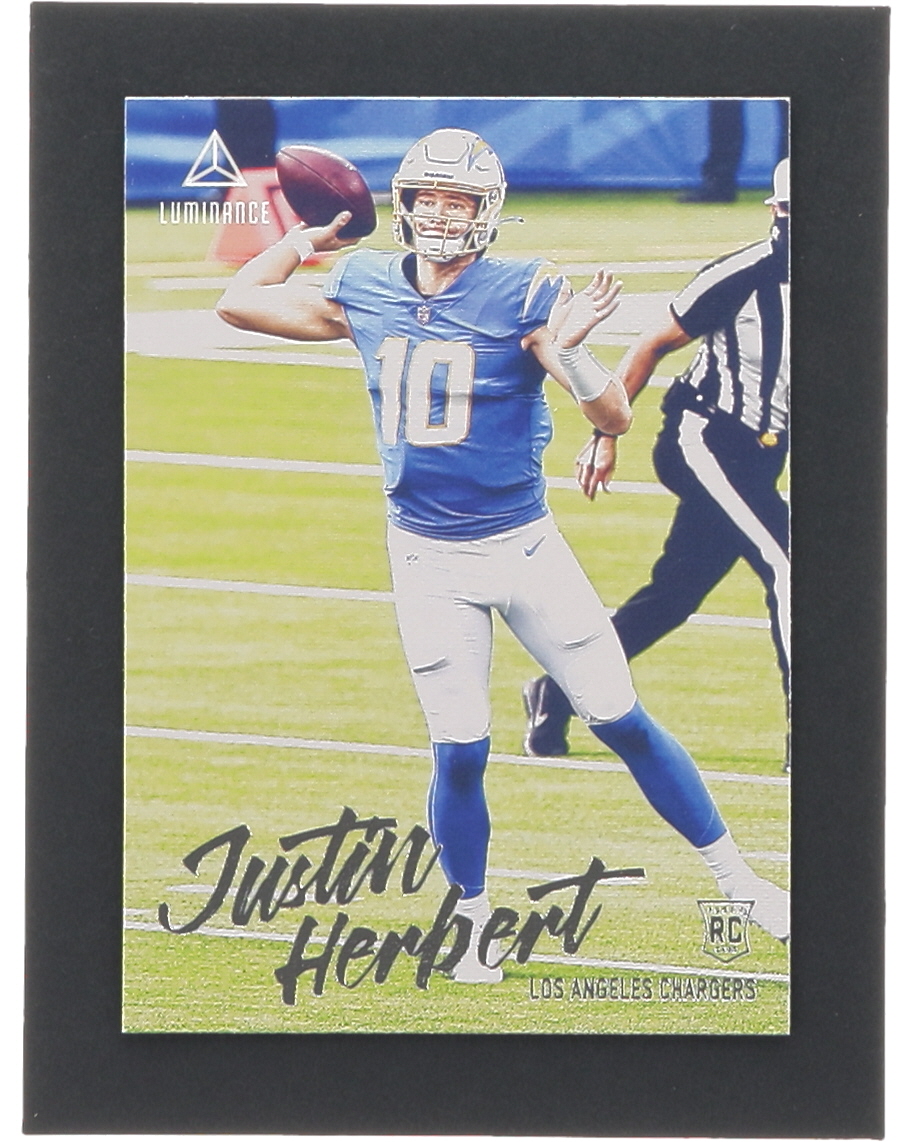 Justin Herbert 2020 Panini Luminance #203 RC / CHRONICLES at PristineAuction.com Justin Herbert 2020 Panini Luminance #203 RC / CHRONICLES at PristineAuction.com