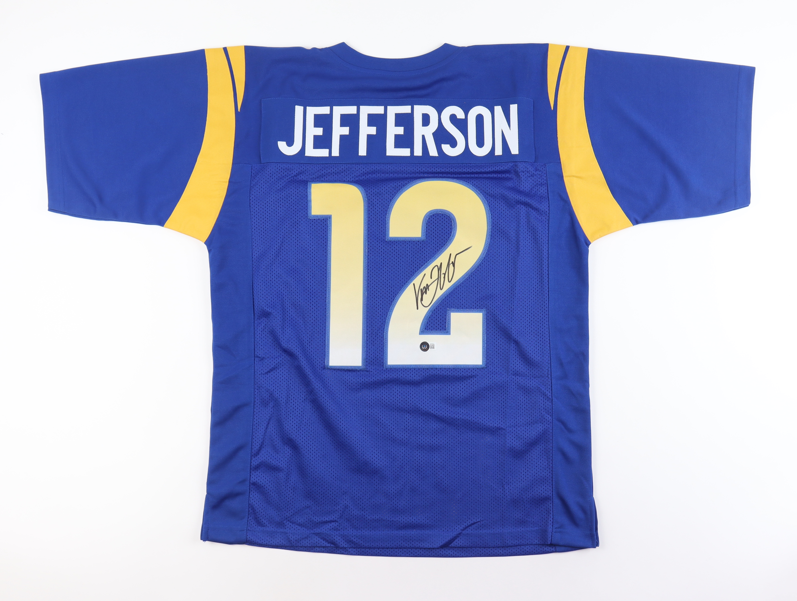 Van Jefferson Signed Jersey (Beckett) at PristineAuction.com Van Jefferson Signed Jersey (Beckett) at PristineAuction.com