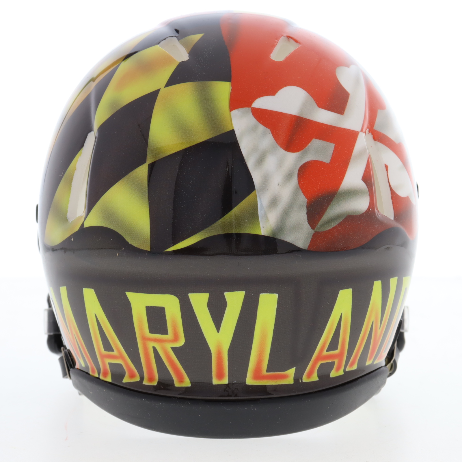 Boomer Esiason Signed Maryland Terrapins Speed Mini Helmet (TriStar) at PristineAuction.com Boomer Esiason Signed Maryland Terrapins Speed Mini Helmet (TriStar) at PristineAuction.com