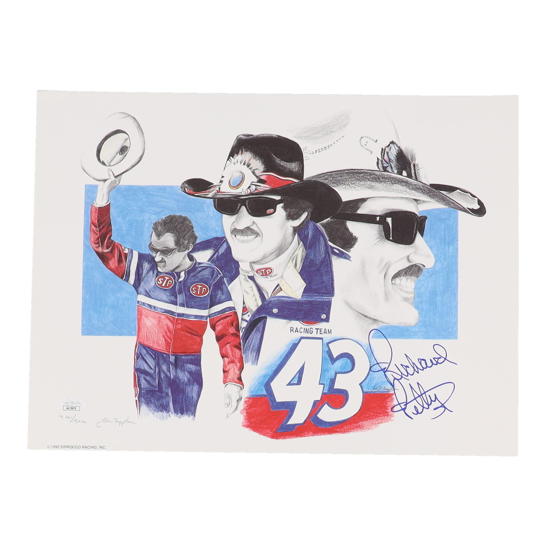 Richard Petty Signed LE 12x16 Print (JSA) at PristineAuction.com Richard Petty Signed LE 12x16 Print (JSA) at PristineAuction.com