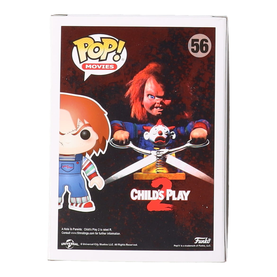Alex Vincent & Ed Gale Signed "Childs Play 2" #56 Chucky Funko Pop! Vinyl Figure with Multiple Character Inscriptions (ACOA) at PristineAuction.com Alex Vincent & Ed Gale Signed "Childs Play 2" #56 Chucky Funko Pop! Vinyl Figure with Multiple Character Inscriptions (ACOA) at PristineAuction.com