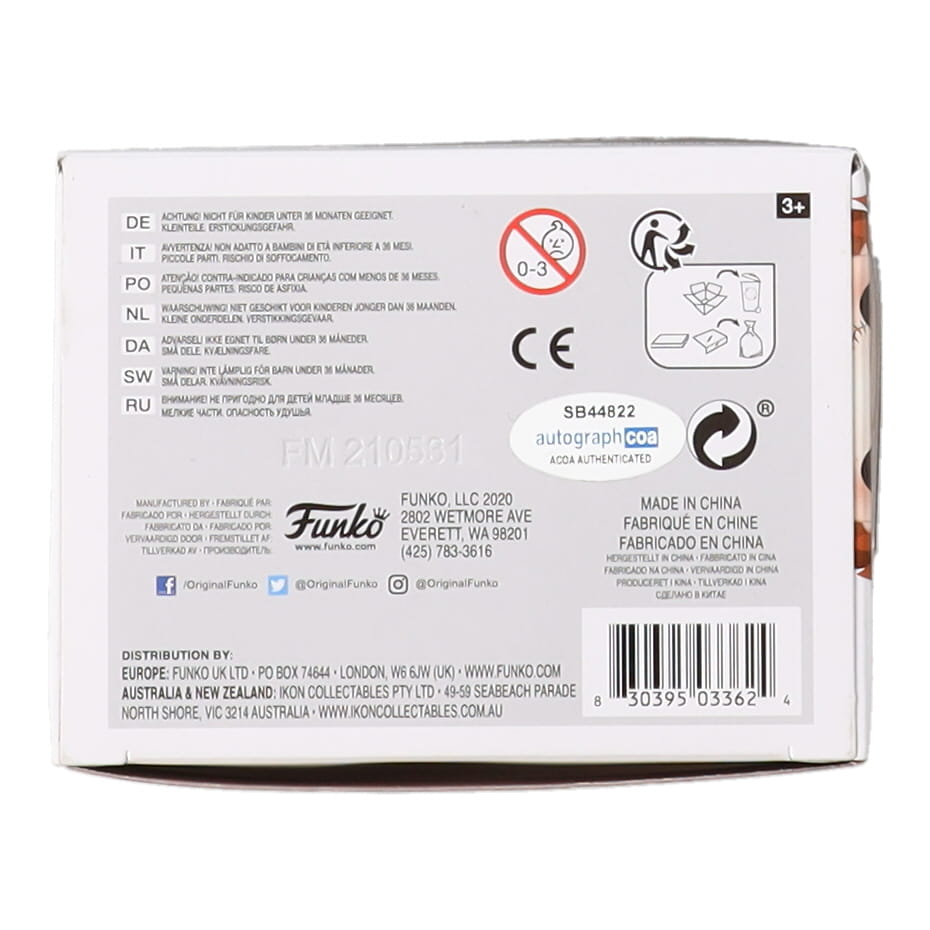 Alex Vincent & Ed Gale Signed "Childs Play 2" #56 Chucky Funko Pop! Vinyl Figure with Multiple Character Inscriptions (ACOA) at PristineAuction.com Alex Vincent & Ed Gale Signed "Childs Play 2" #56 Chucky Funko Pop! Vinyl Figure with Multiple Character Inscriptions (ACOA) at PristineAuction.com