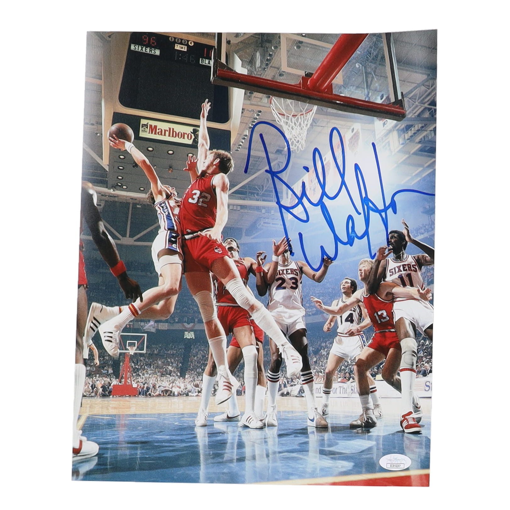 Bill Walton Signed Trail Blazers 11x14 Photo (JSA) at PristineAuction.com Bill Walton Signed Trail Blazers 11x14 Photo (JSA) at PristineAuction.com