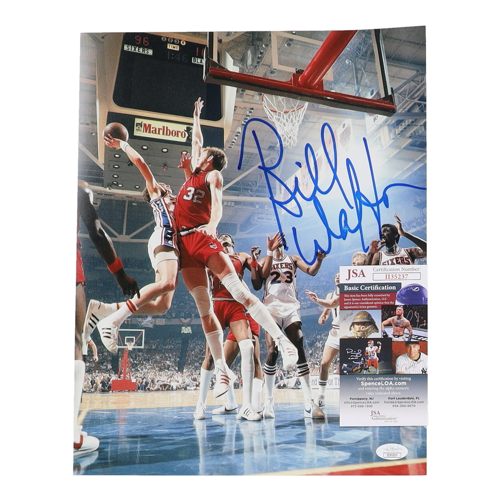 Bill Walton Signed Trail Blazers 11x14 Photo (JSA) at PristineAuction.com Bill Walton Signed Trail Blazers 11x14 Photo (JSA) at PristineAuction.com