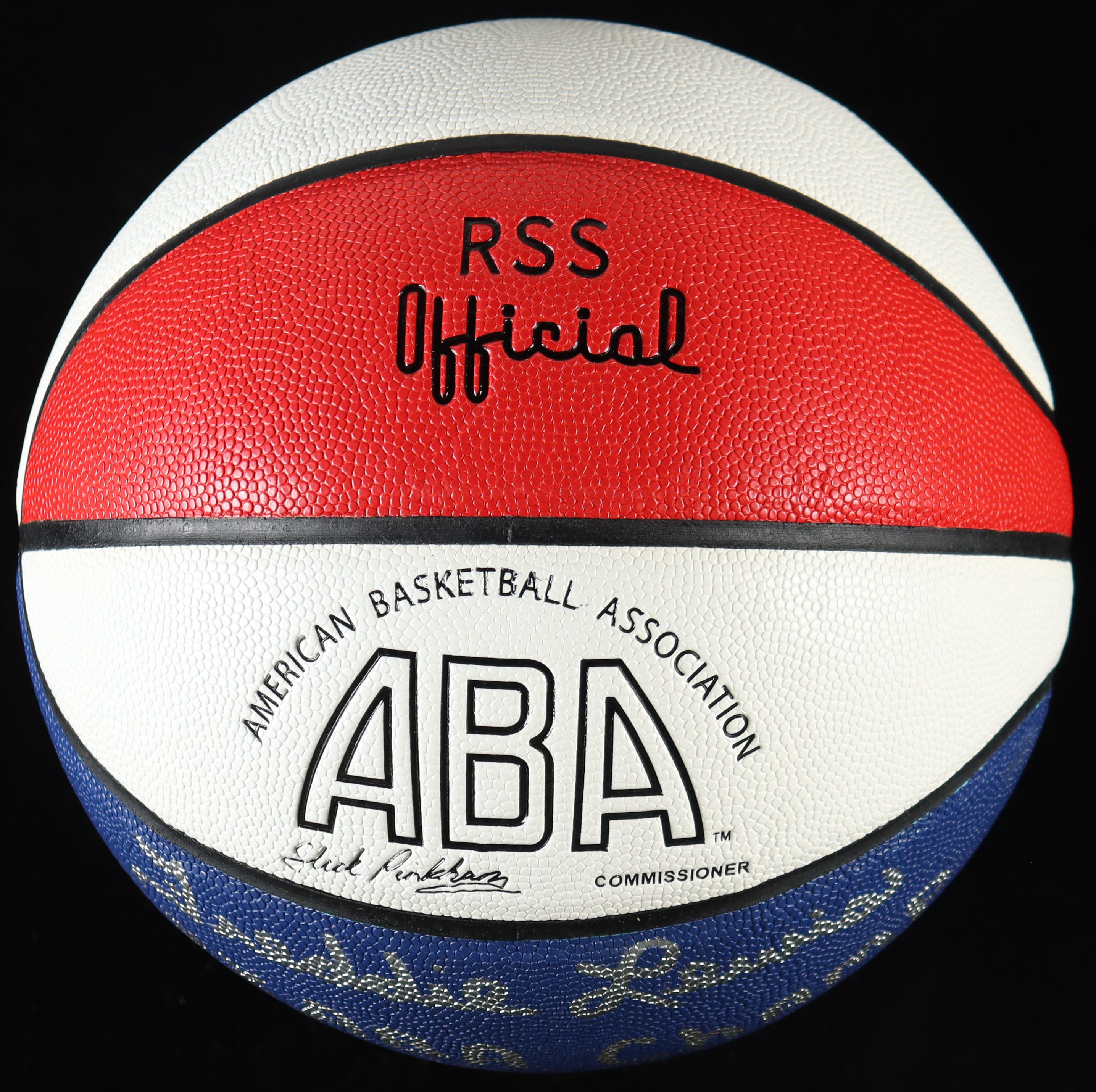 Freddie Lewis Signed Basketball Inscribed "3x ABA Champ" (JSA) at PristineAuction.com Freddie Lewis Signed Basketball Inscribed "3x ABA Champ" (JSA) at PristineAuction.com