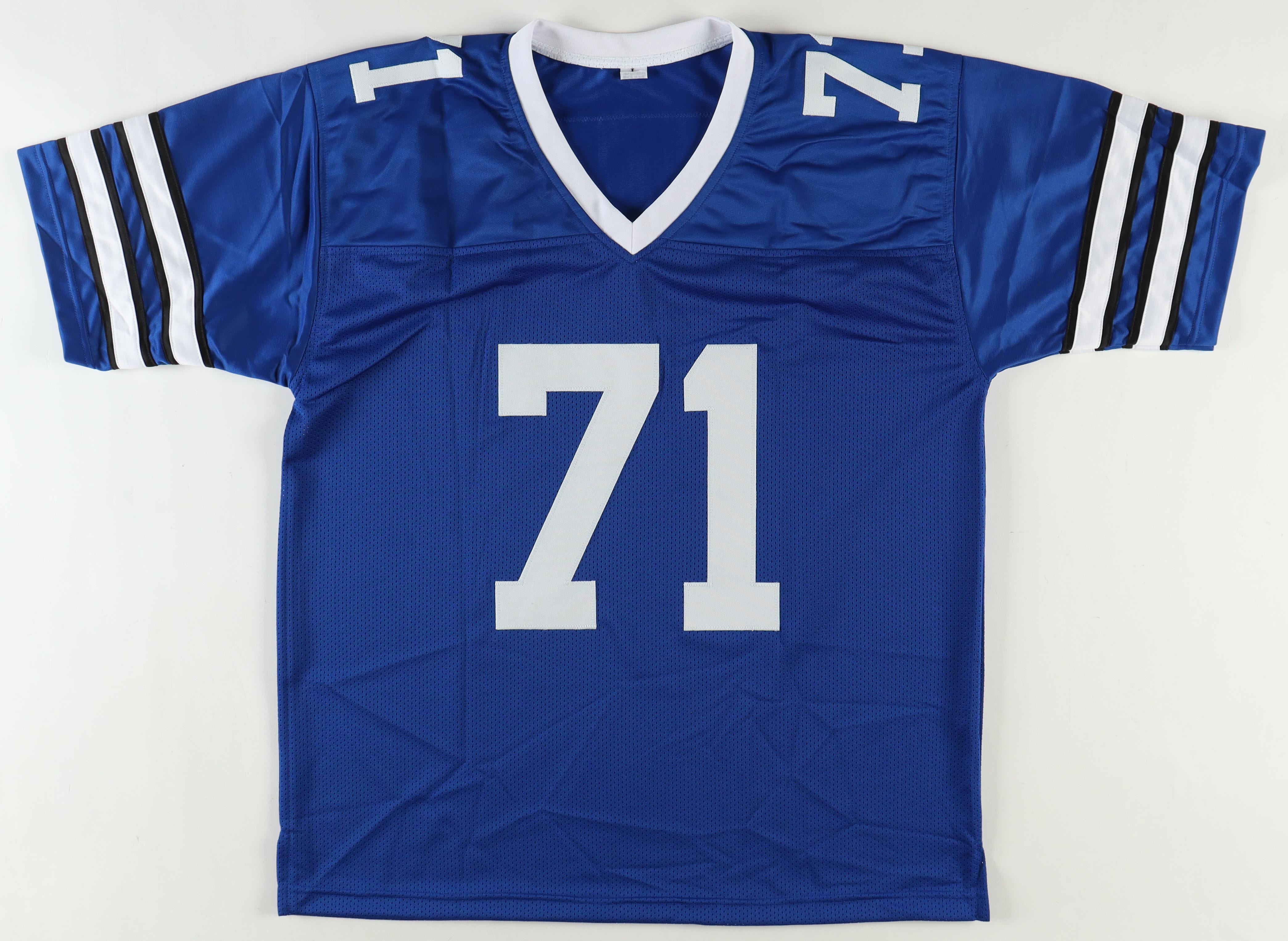 Andy Frederick Signed Jersey Inscribed "SB XII" & "SB XIII" & "SB XX" (JSA) at PristineAuction.com Andy Frederick Signed Jersey Inscribed "SB XII" & "SB XIII" & "SB XX" (JSA) at PristineAuction.com