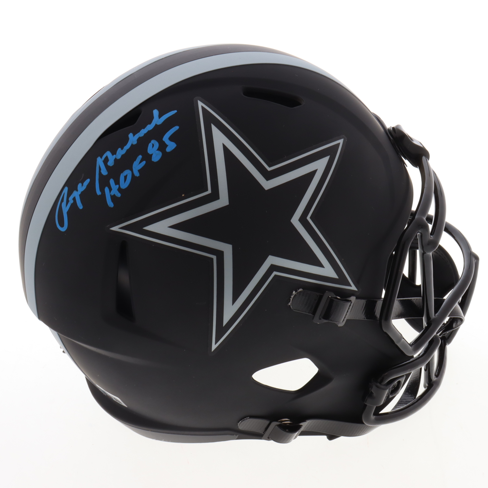 Roger Staubach Signed Cowboys Eclipse Alternate Speed Full-Size Helmet Inscribed "HOF 85" (Beckett) at PristineAuction.com Roger Staubach Signed Cowboys Eclipse Alternate Speed Full-Size Helmet Inscribed "HOF 85" (Beckett) at PristineAuction.com