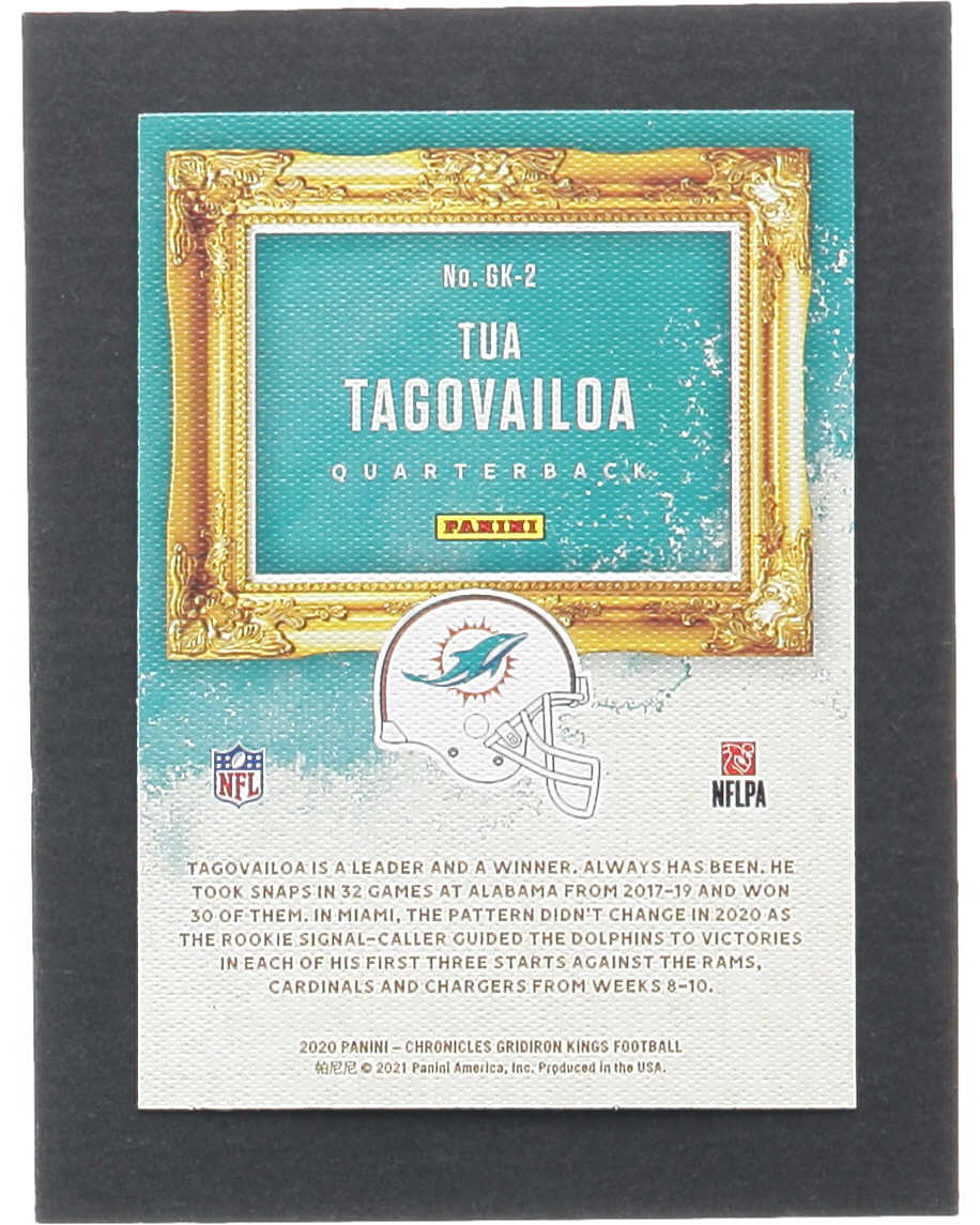 Tua Tagovailoa 2020 Gridiron Kings #2 RC at PristineAuction.com Tua Tagovailoa 2020 Gridiron Kings #2 RC at PristineAuction.com