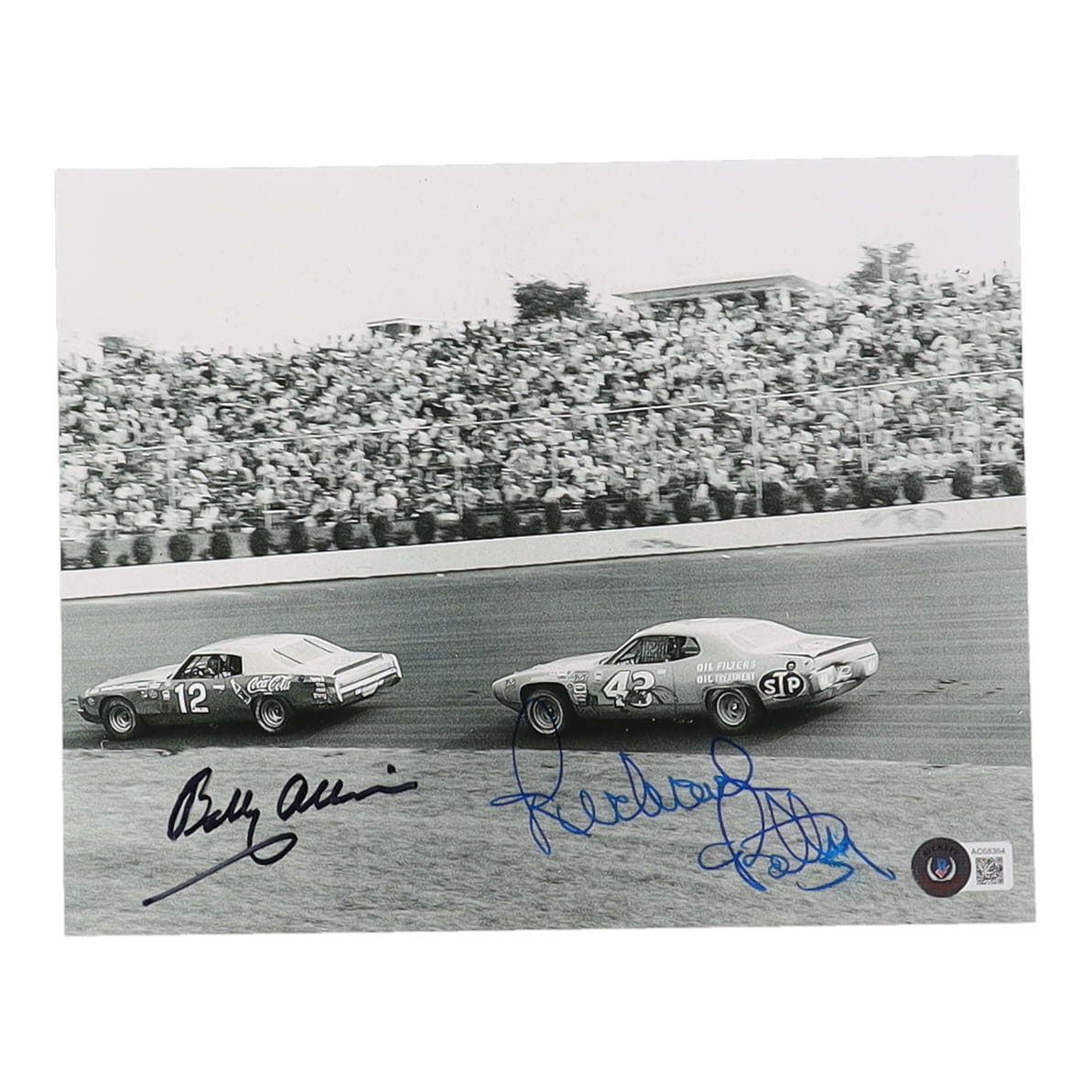 Richard Petty & Bobby Allison Signed NASCAR 8x10 Photo (Beckett) at PristineAuction.com Richard Petty & Bobby Allison Signed NASCAR 8x10 Photo (Beckett) at PristineAuction.com
