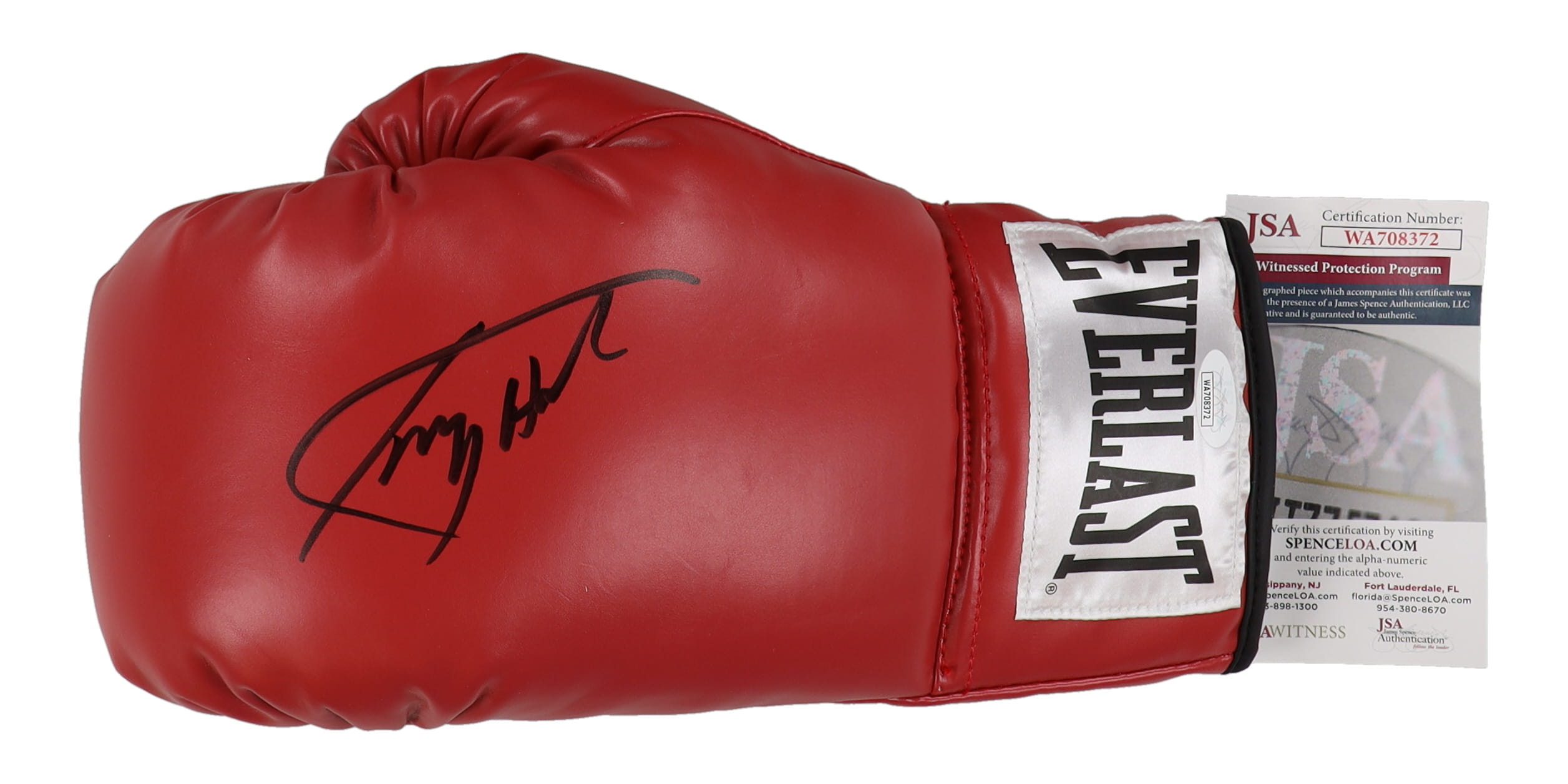 Larry Holmes Signed Everlast Boxing Glove (JSA) at PristineAuction.com Larry Holmes Signed Everlast Boxing Glove (JSA) at PristineAuction.com