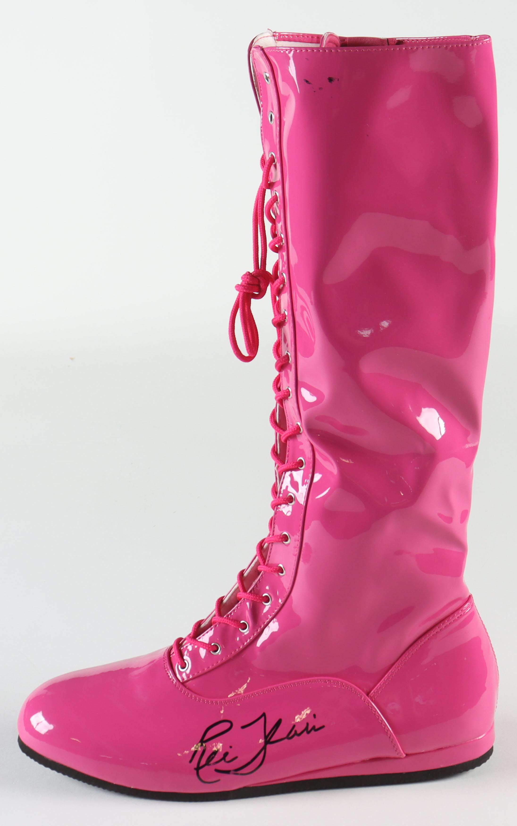 Ric Flair Signed Wrestling Boot (PSA) at PristineAuction.com Ric Flair Signed Wrestling Boot (PSA) at PristineAuction.com