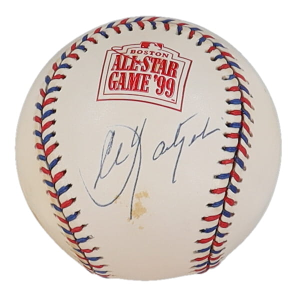 Carl Yastrzemski Signed 1999 All-Star Game Logo Baseball (Beckett) at PristineAuction.com Carl Yastrzemski Signed 1999 All-Star Game Logo Baseball (Beckett) at PristineAuction.com