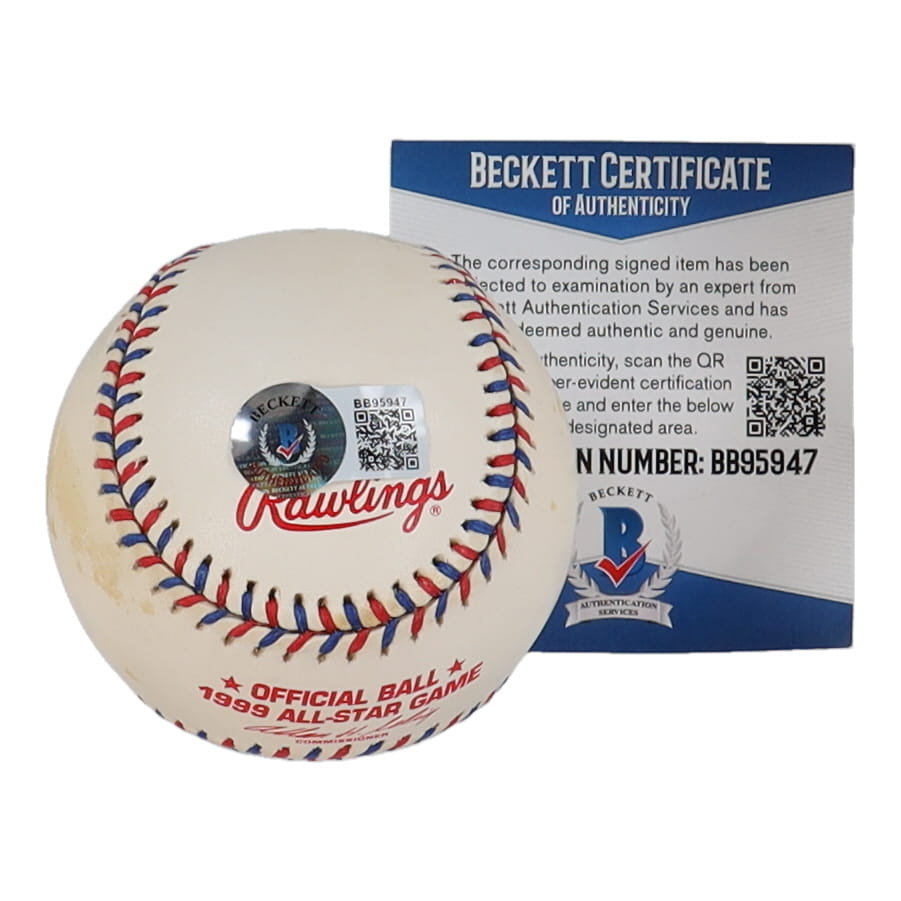 Carl Yastrzemski Signed 1999 All-Star Game Logo Baseball (Beckett) at PristineAuction.com Carl Yastrzemski Signed 1999 All-Star Game Logo Baseball (Beckett) at PristineAuction.com