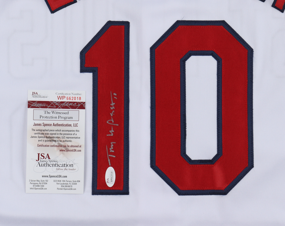 Tony LaRussa Signed Jersey (JSA) at PristineAuction.com Tony LaRussa Signed Jersey (JSA) at PristineAuction.com