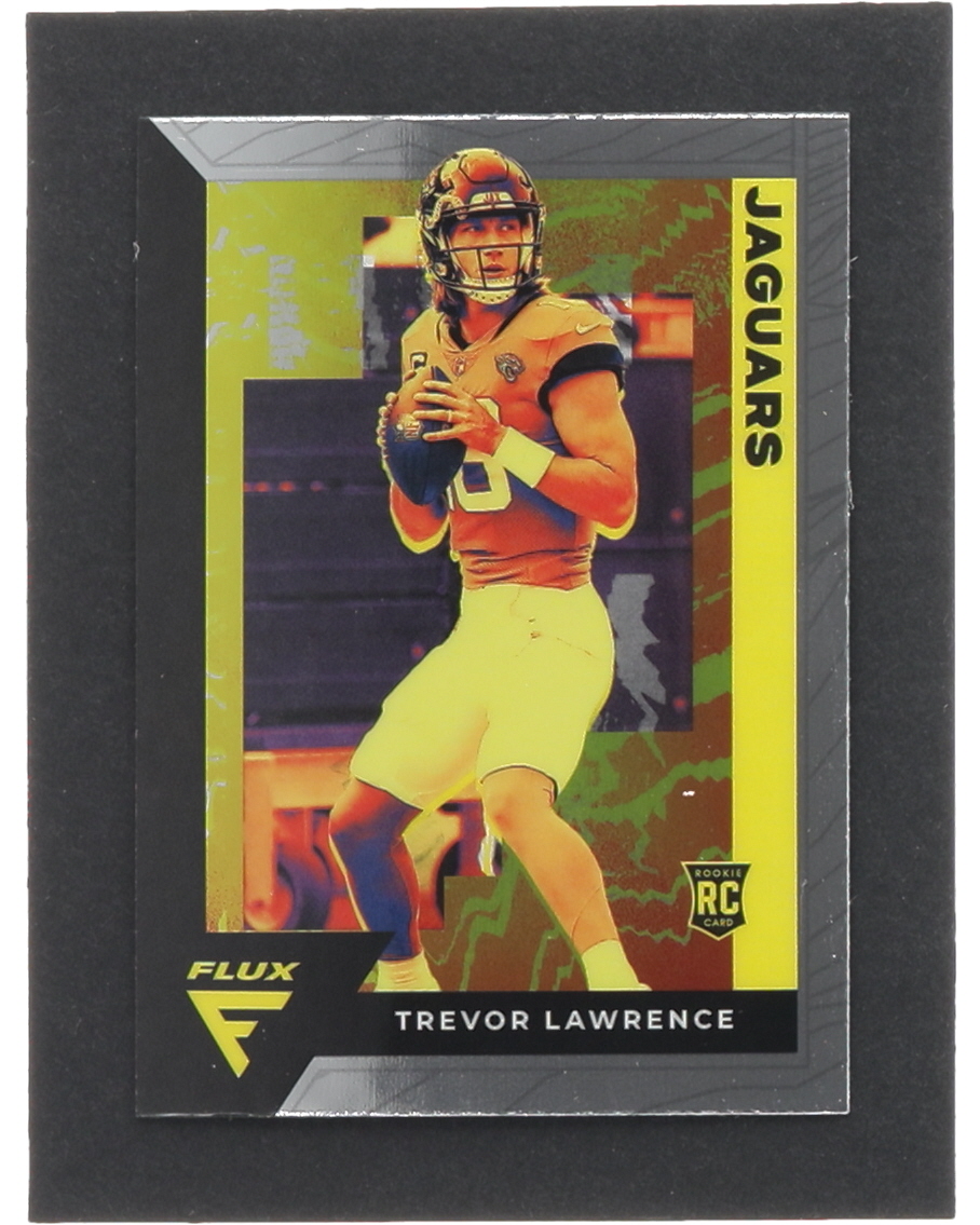 Trevor Lawrence 2021 Panini Chronicles Flux Rookies #1 RC at PristineAuction.com Trevor Lawrence 2021 Panini Chronicles Flux Rookies #1 RC at PristineAuction.com