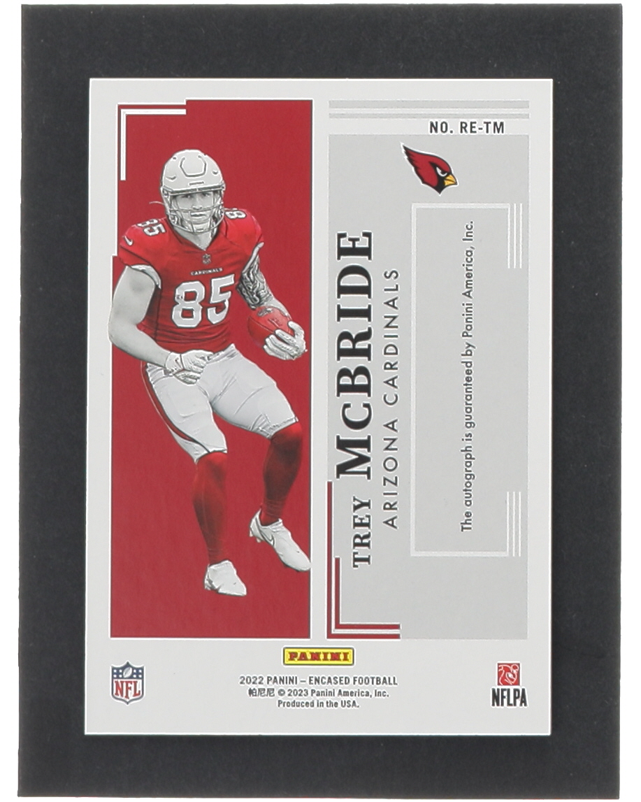 Trey McBride 2022 Panini Encased Rookie Endorsements #37 #80/99 RC at PristineAuction.com Trey McBride 2022 Panini Encased Rookie Endorsements #37 #80/99 RC at PristineAuction.com