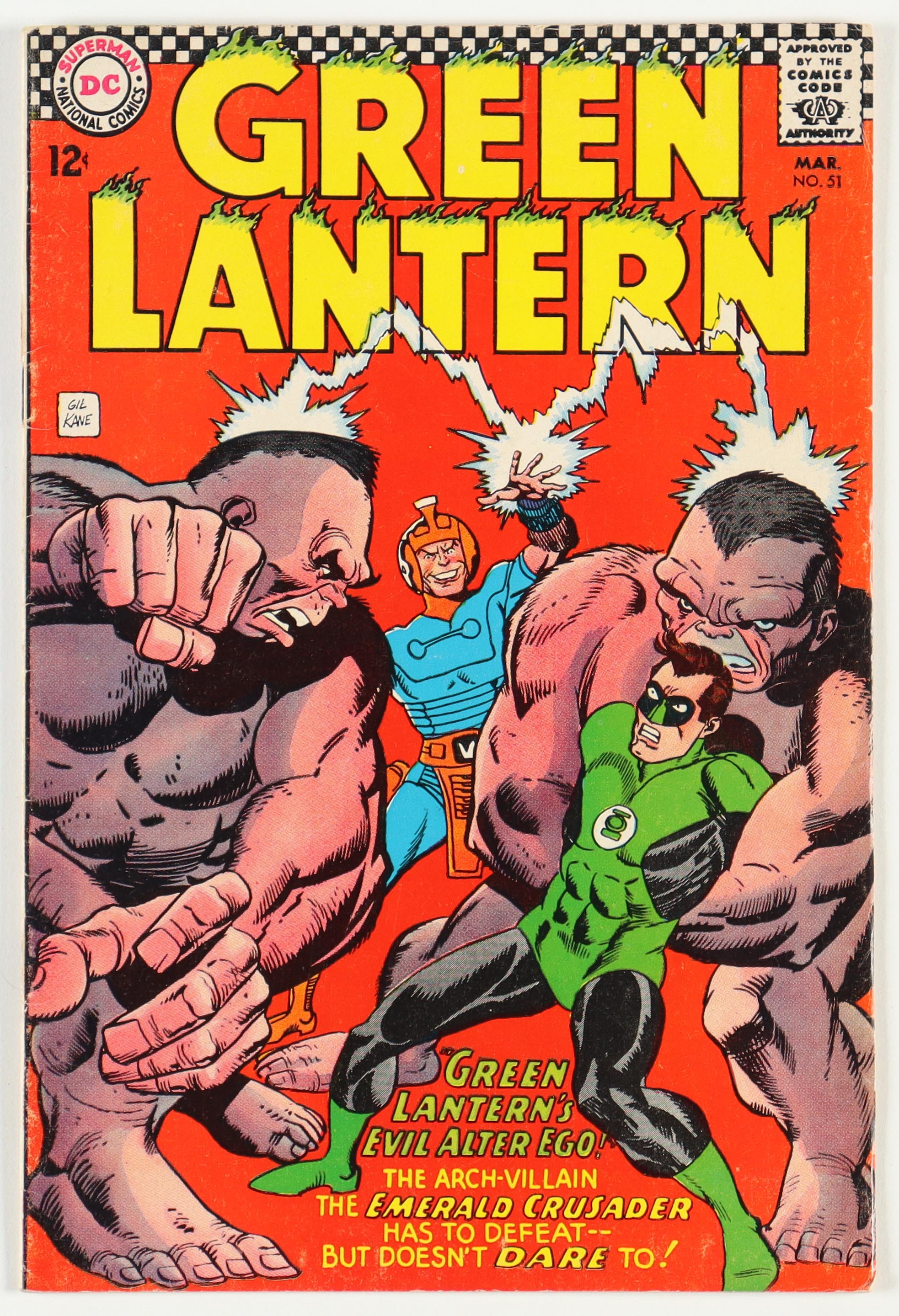 1967 "Green Lantern" Issue #51 DC Comic Book at PristineAuction.com 1967 "Green Lantern" Issue #51 DC Comic Book at PristineAuction.com