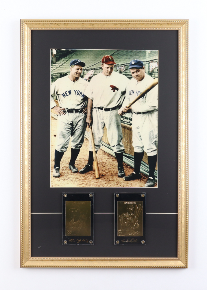 Babe Ruth 1933 Goudey 23KT Gold Card #53 Rookie Reprint - New York Yankees