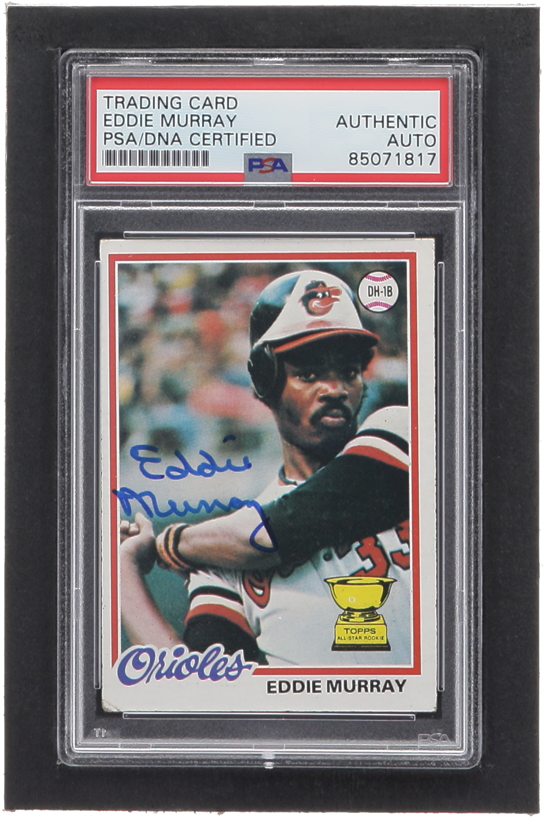 Eddie Murray Signed 1978 Topps #36 RC (PSA) at PristineAuction.com Eddie Murray Signed 1978 Topps #36 RC (PSA) at PristineAuction.com