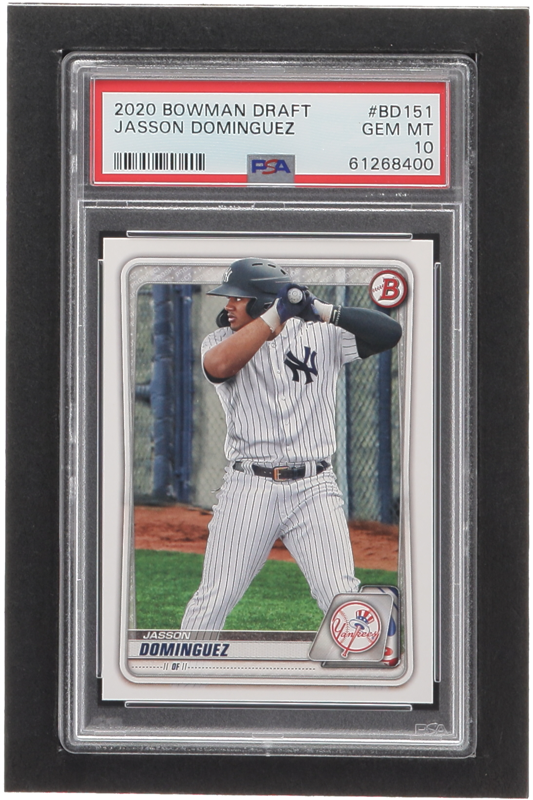 Jasson Dominguez 2020 Bowman Draft #BD151 RC (PSA 10) at PristineAuction.com Jasson Dominguez 2020 Bowman Draft #BD151 RC (PSA 10) at PristineAuction.com