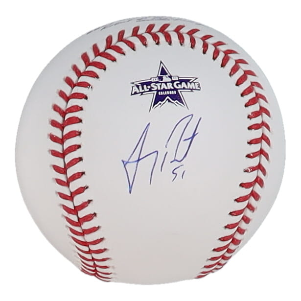 Freddy Peralta Signed 2021 All-Star Game OML Baseball (Beckett) at PristineAuction.com Freddy Peralta Signed 2021 All-Star Game OML Baseball (Beckett) at PristineAuction.com