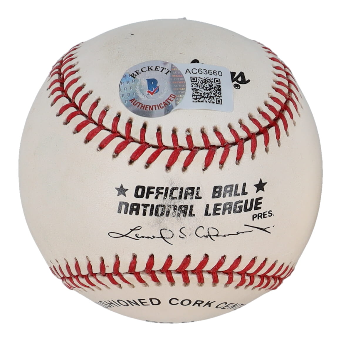 Jim Leyland Signed ONL Baseball (Beckett) at PristineAuction.com Jim Leyland Signed ONL Baseball (Beckett) at PristineAuction.com