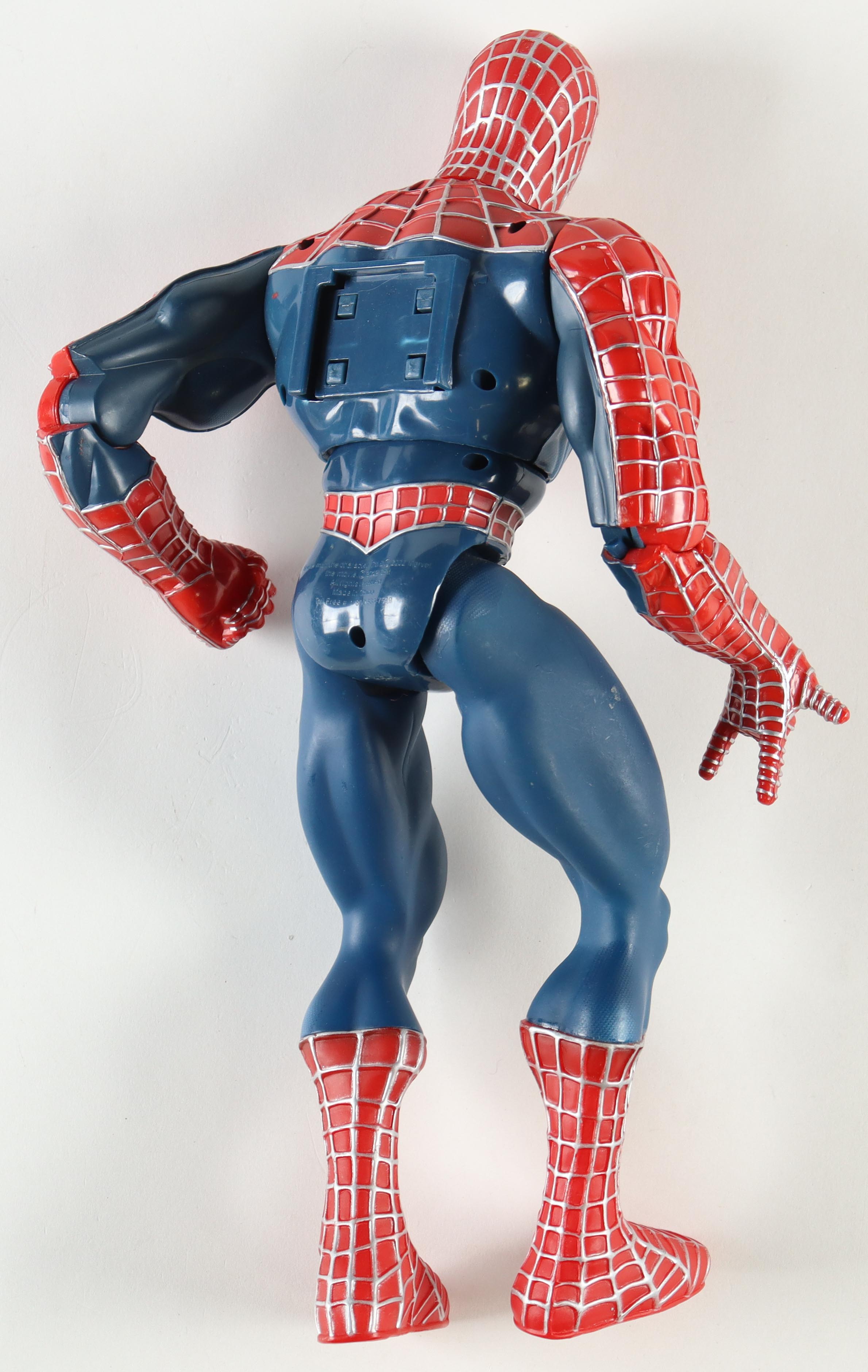 Vintage Fully Articulating Tall Spider-Man Figure at PristineAuction.com Vintage Fully Articulating Tall Spider-Man Figure at PristineAuction.com