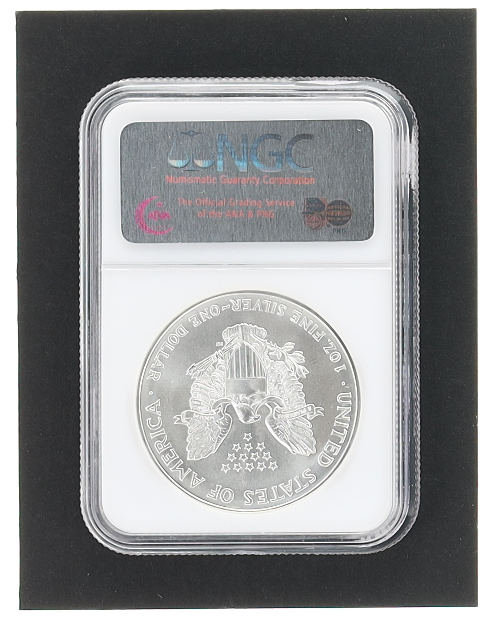 1994 American Silver Eagle - 2005 Collector’s Society (NGC MS68) at PristineAuction.com 1994 American Silver Eagle - 2005 Collector’s Society (NGC MS68) at PristineAuction.com