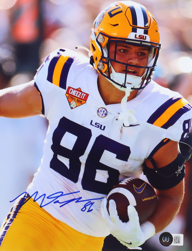 Mason Taylor Signed LSU Tigers 8x10 Photo (Beckett) at PristineAuction.com Mason Taylor Signed LSU Tigers 8x10 Photo (Beckett) at PristineAuction.com