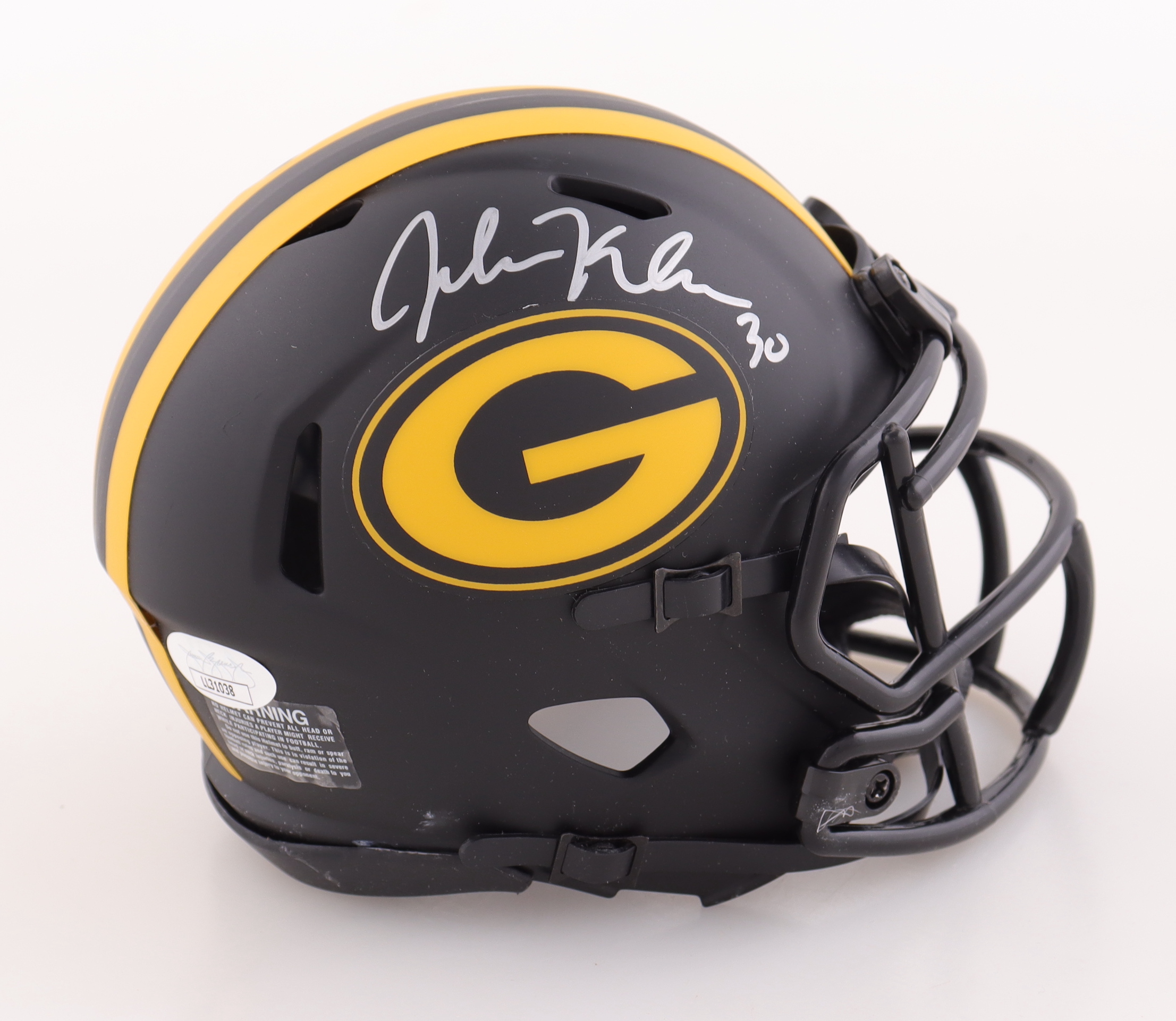 John Kuhn Signed Packers Eclipse Alternate Speed Mini Helmet (JSA) at PristineAuction.com John Kuhn Signed Packers Eclipse Alternate Speed Mini Helmet (JSA) at PristineAuction.com