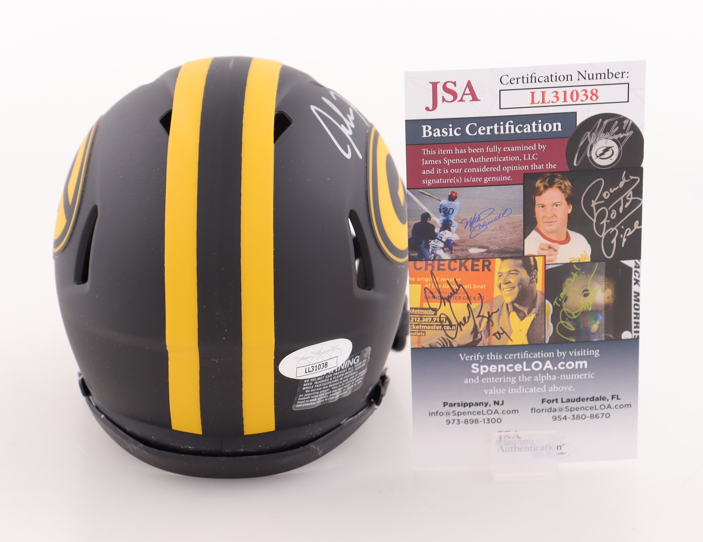 John Kuhn Signed Packers Eclipse Alternate Speed Mini Helmet (JSA) at PristineAuction.com John Kuhn Signed Packers Eclipse Alternate Speed Mini Helmet (JSA) at PristineAuction.com