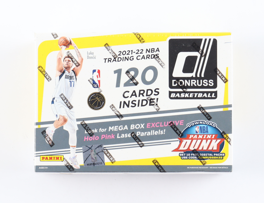 2021-22 Panini Donruss Basketball Mega Box with (20) Packs at PristineAuction.com 2021-22 Panini Donruss Basketball Mega Box with (20) Packs at PristineAuction.com
