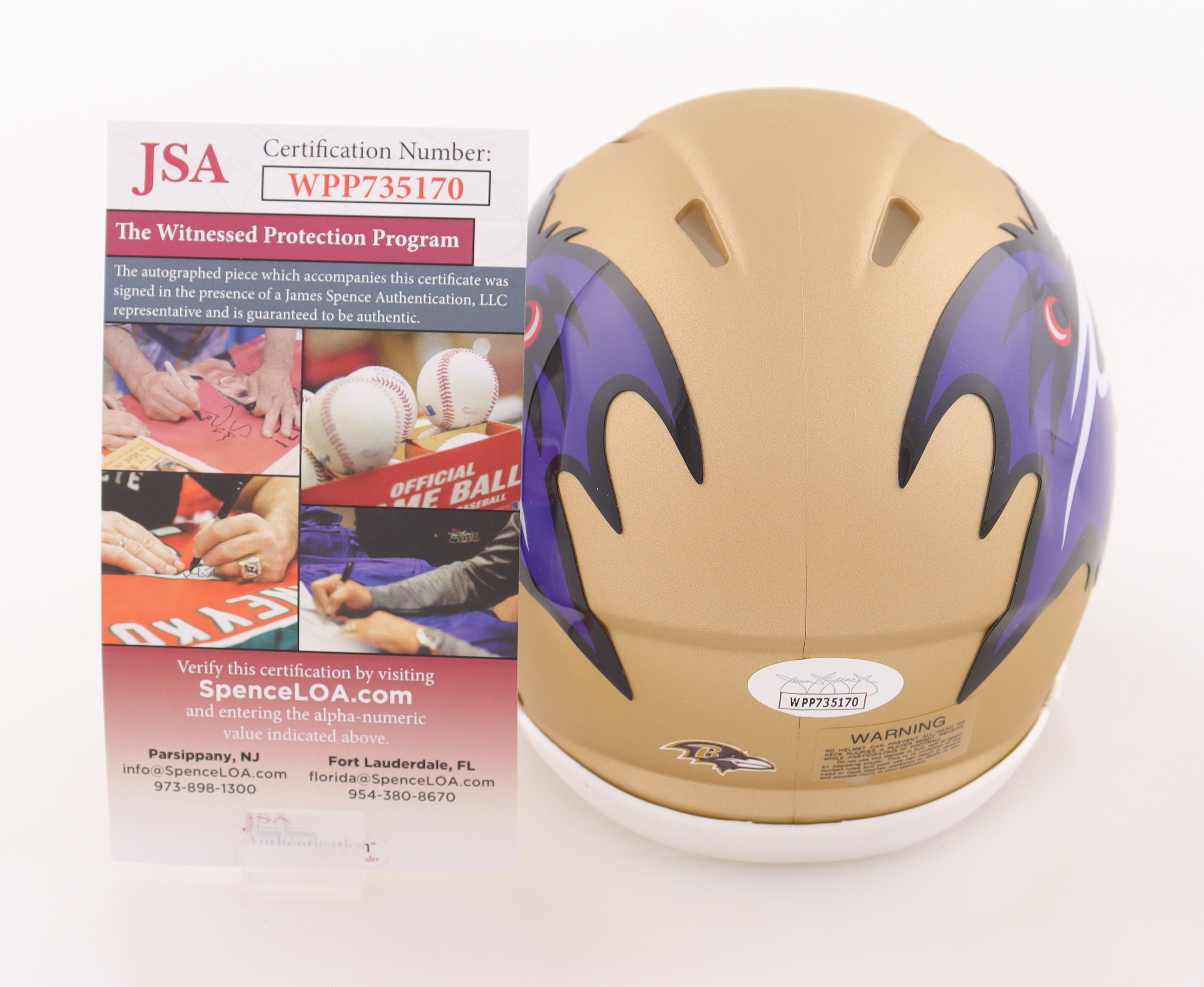 Mark Andrews Signed Ravens AMP Alternate Speed MiniHelmet (JSA) at PristineAuction.com Mark Andrews Signed Ravens AMP Alternate Speed MiniHelmet (JSA) at PristineAuction.com