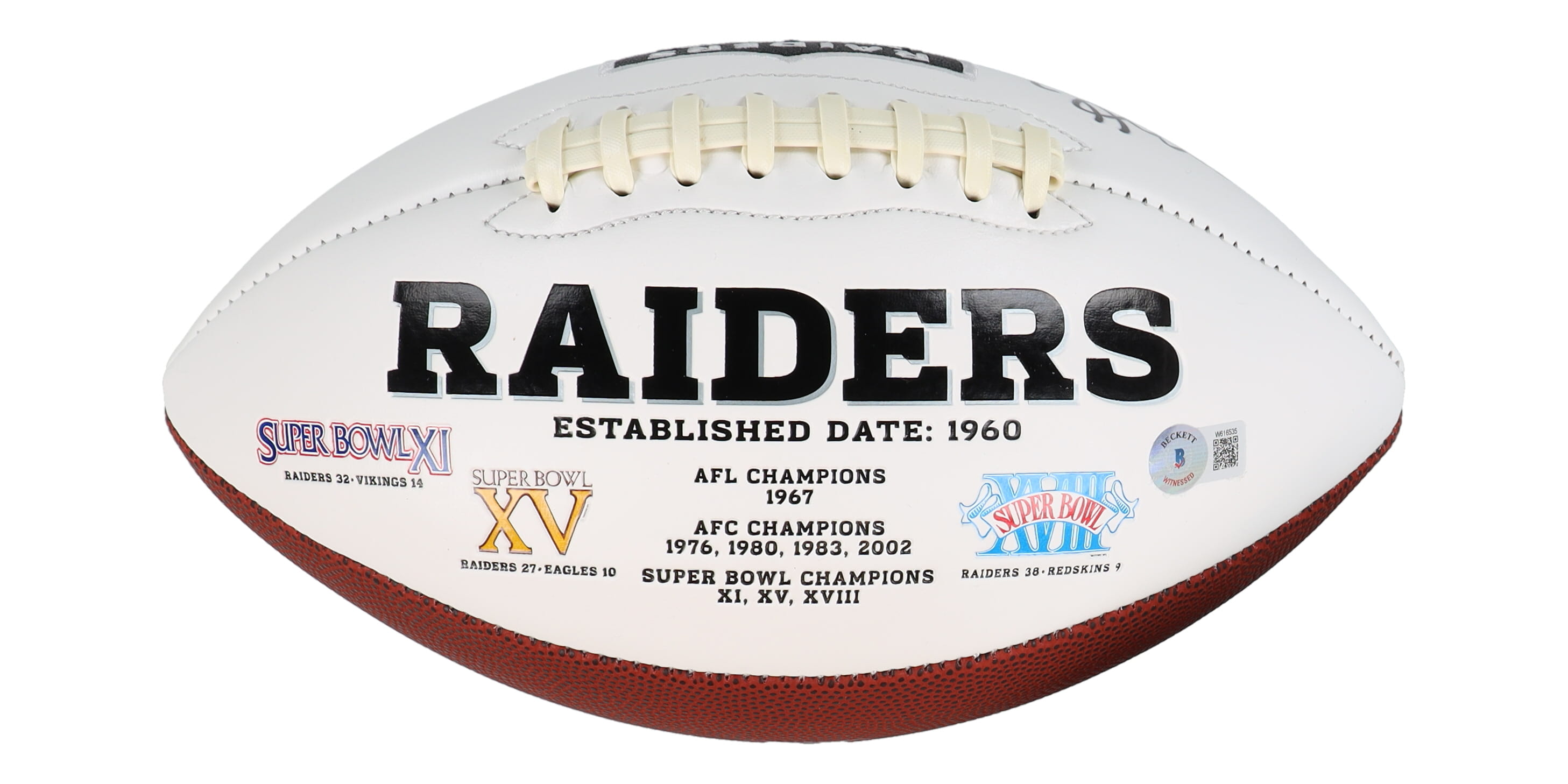 Davante Adams Signed Raiders Logo Football (Beckett) at PristineAuction.com Davante Adams Signed Raiders Logo Football (Beckett) at PristineAuction.com