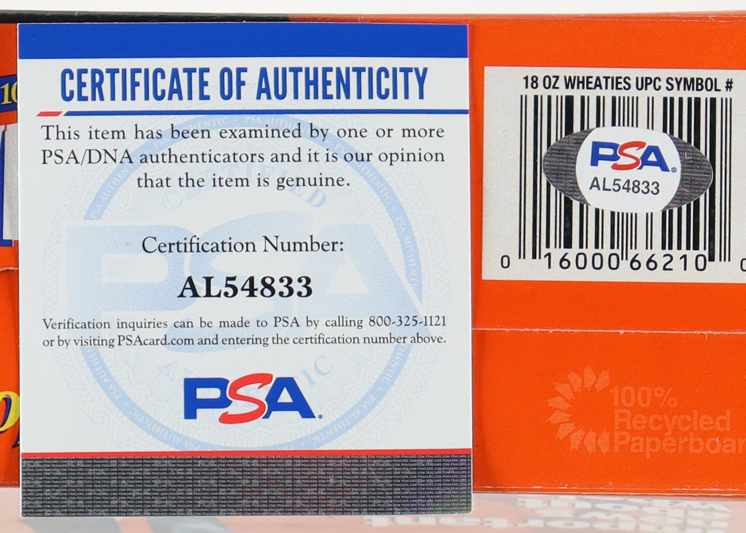 Arnold Palmer Signed Wheaties Cereal Box (PSA) at PristineAuction.com Arnold Palmer Signed Wheaties Cereal Box (PSA) at PristineAuction.com